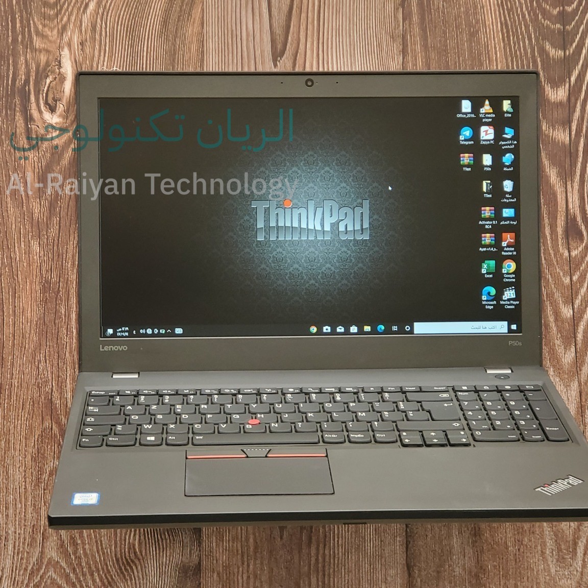 لينوفو ثينك باد P50s بمعالج ‎Intel® Core™ i7-6600U‎ وذاكرة ‎16 جيجابايت‎ وقرص ‎512 جيجابايت SSD‎ وبطاقة رسومات ‎NVIDIA® Quadro® M500M‎ سعة ‎2 جيجابايت‎ وشاشة ‎15.6 بوصة